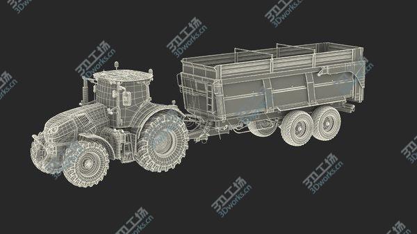 images/goods_img/20210312/Tractor with Agricultural Trailer Rigged 3D/4.jpg